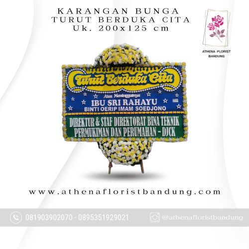 Karangan Bunga Duka Cita KBDC-01